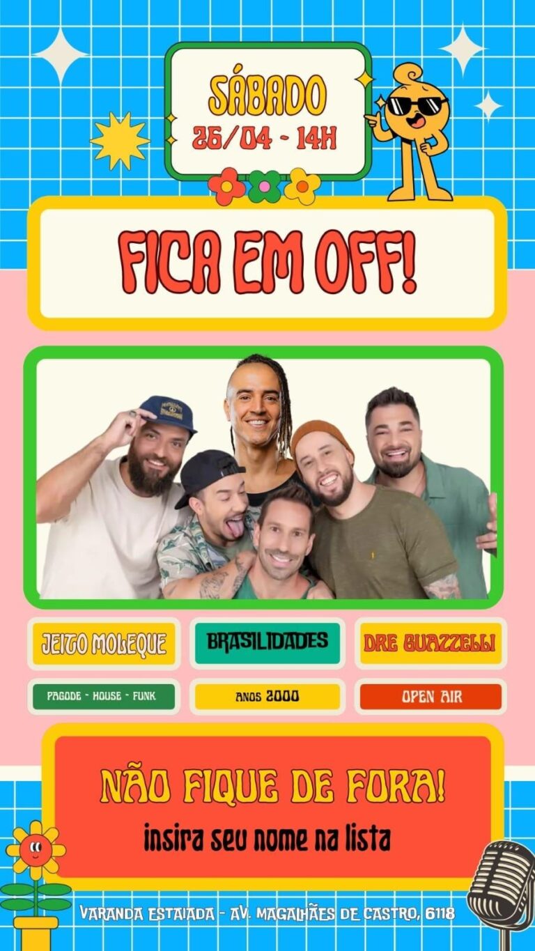 Fica em Off - Jeito Moleque