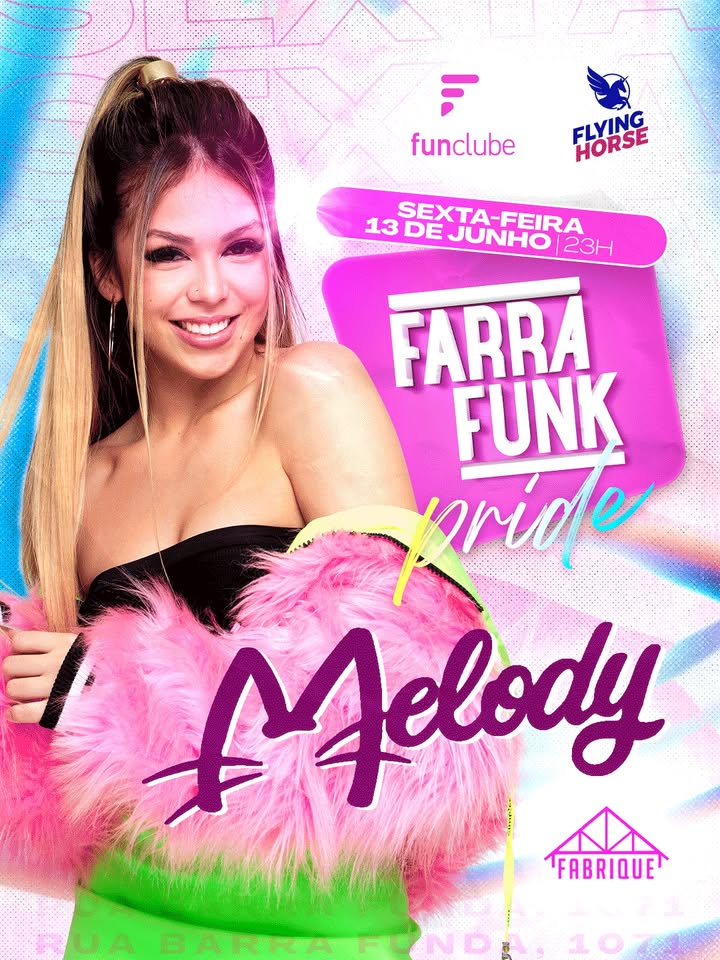 [CORTESIA] FarraFunk Pride com Melody | Fabrique Club | 13/06/2025