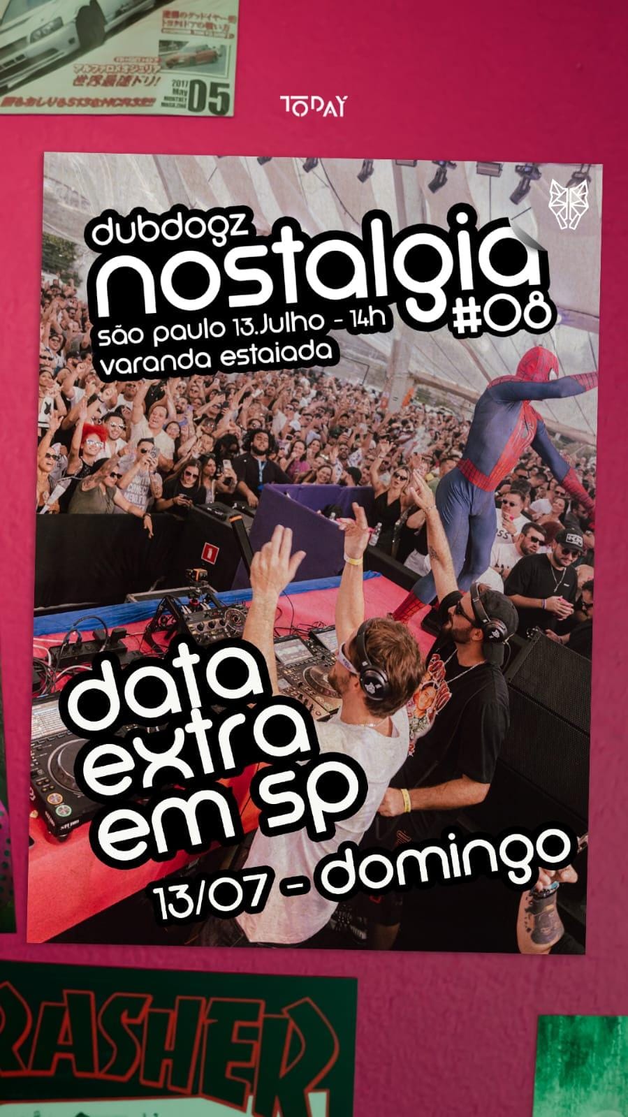[DESCONTO] Dubdogz – Nostalgia | Varanda Estaiada | 13/07/2025