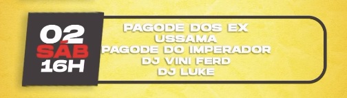 [LISTA VIP] Pagode dos Ex | Motirô Bar | 02/08/2025