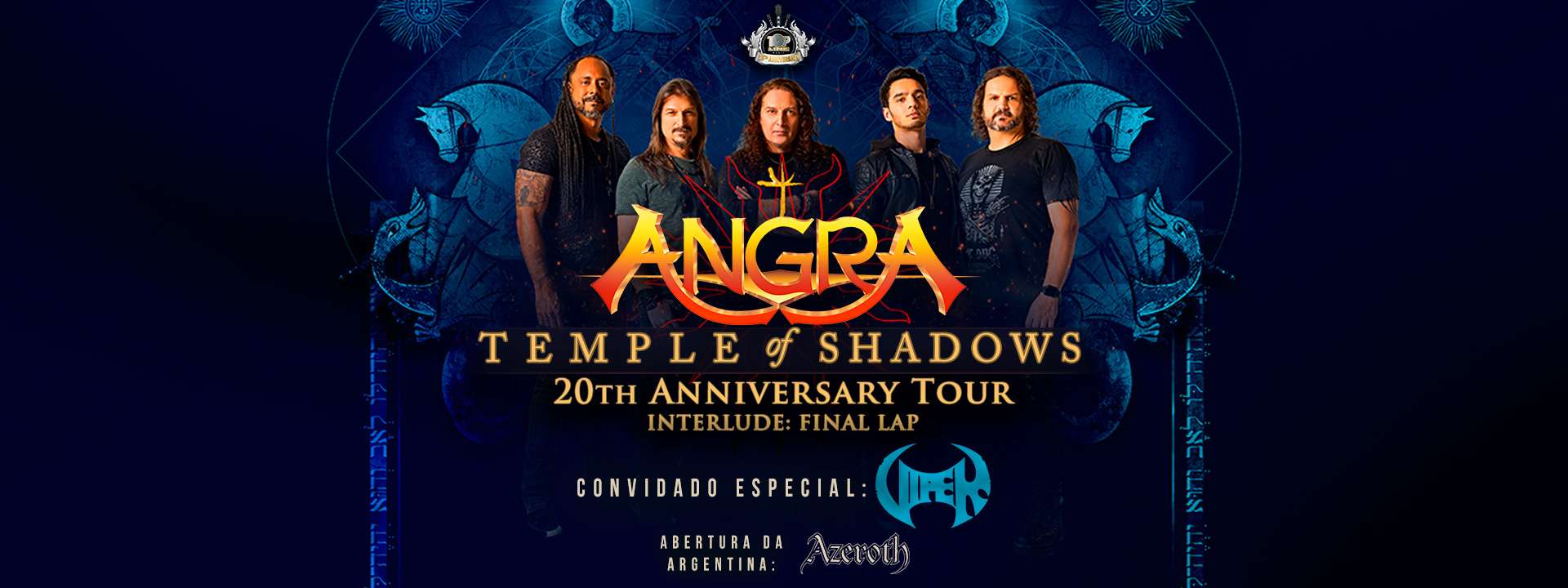 [DESCONTO] Angra | Tokio Marine Hall | 03/08/2025