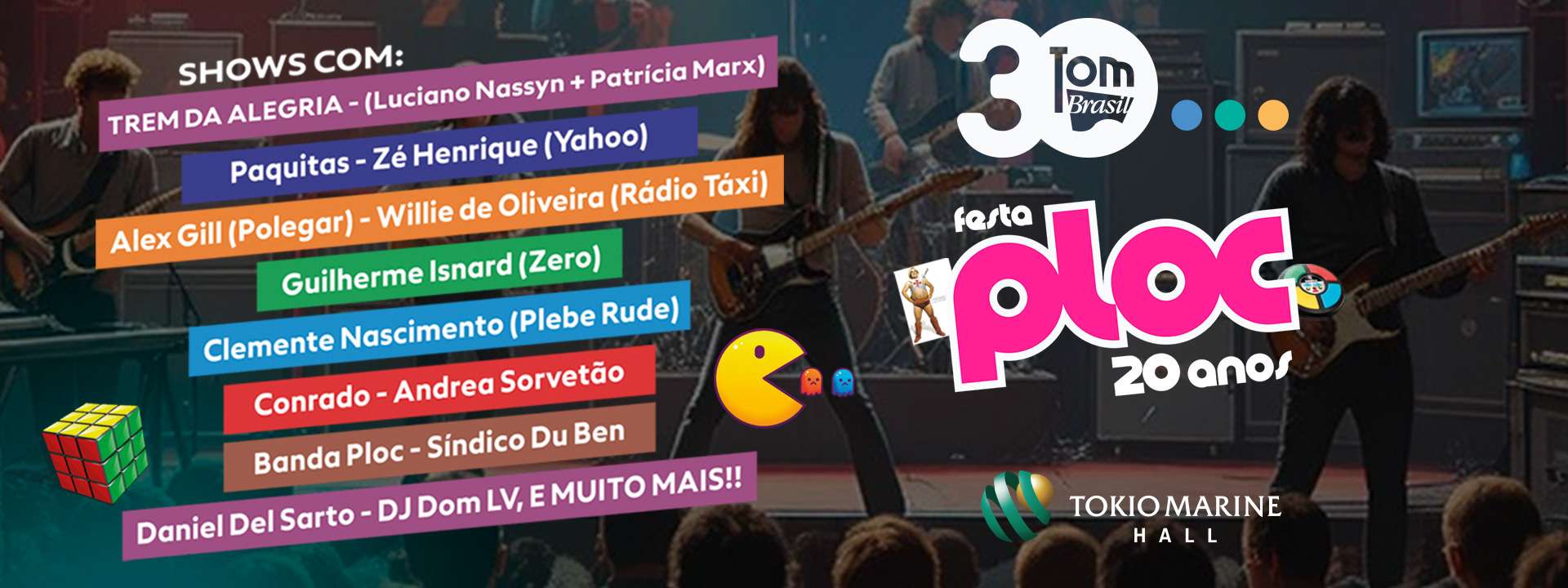 [DESCONTO] Festa Ploc | Tokio Marine Hall | 23/08/2025