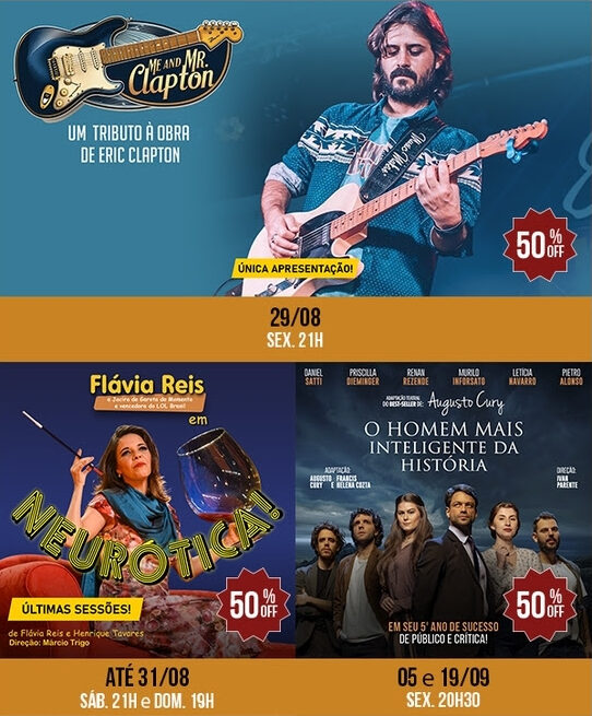 [DESCONTO] Espetáculos no Teatro J. Safra | São Paulo | Datas variadas
