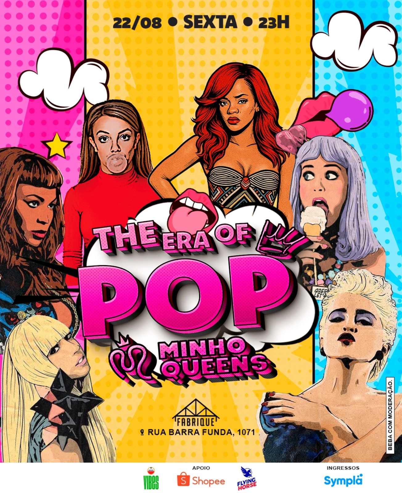[CORTESIA] Minhoqueens – The Era of Pop | Fabrique | 22/08/2025