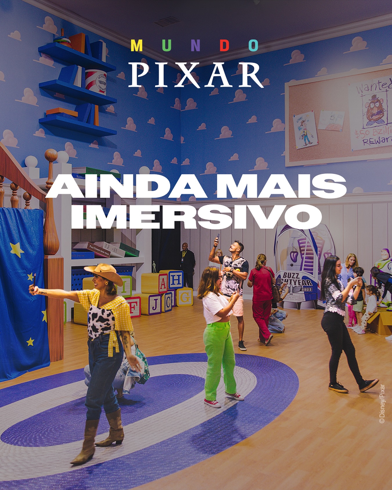 [DESCONTO] Mundo Pixar | Shopping Center Norte | Até 30/09/2025