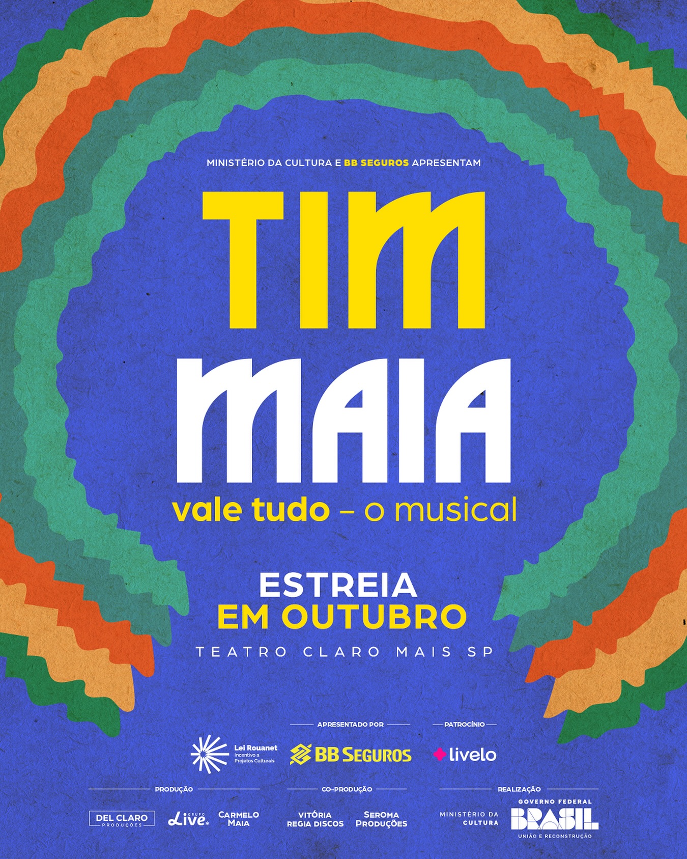 [DESCONTO] Musical Tim Maia – Vale Tudo | Teatro Claro Mais SP | até 30/11/2025