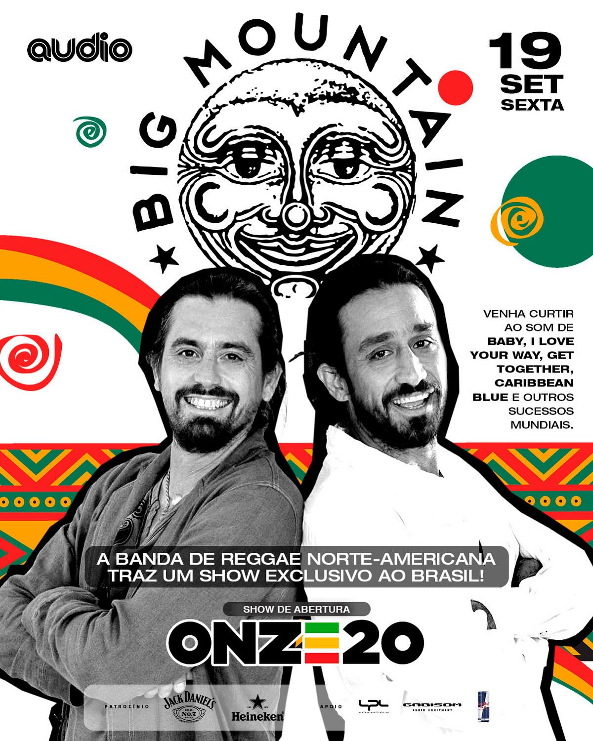 [LISTA VIP] Big Mountain + Onze:20 | Audio | 19/09/2025
