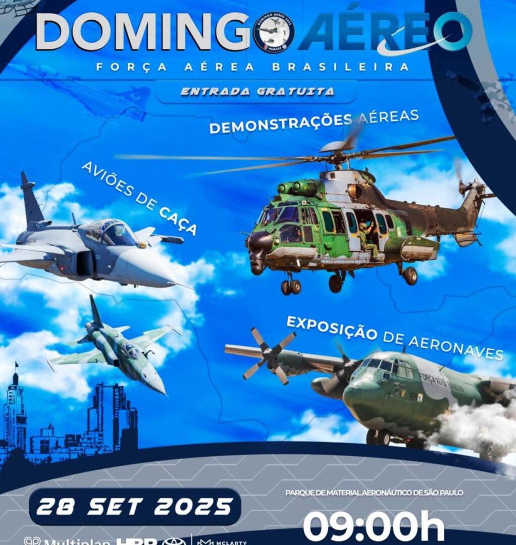 [GRÁTIS] Domingo Aéreo 2025 | Campo de Marte | 28/09/2025