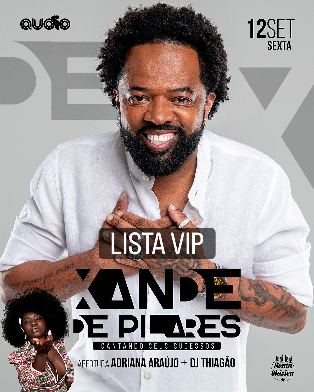 [LISTA VIP] Xande de Pilares | Audio | 12/09/2025