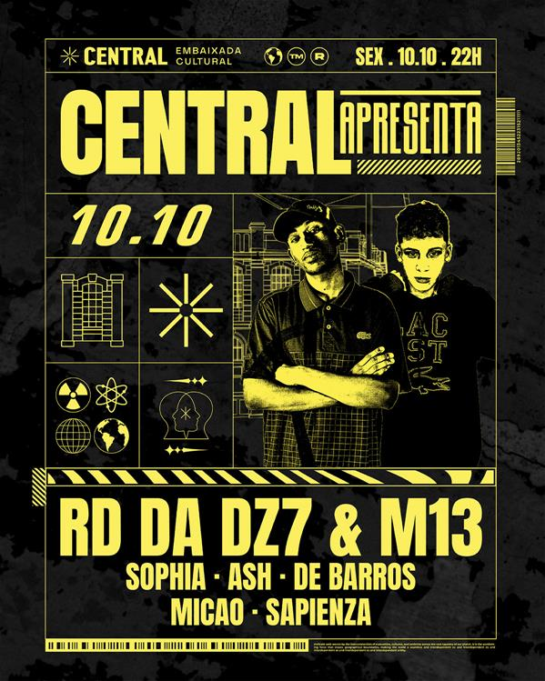 [LISTA VIP] RD da DZ7 & M13 | Central 1926 | 10/10/2025