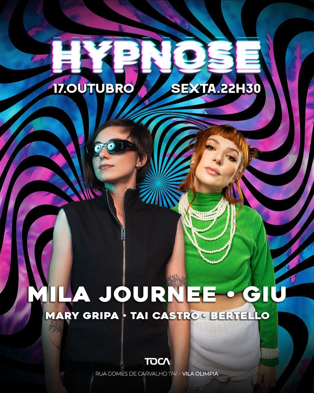 [CORTESIA] Mila Journée | Hypnose | Toca | 17/10/2025