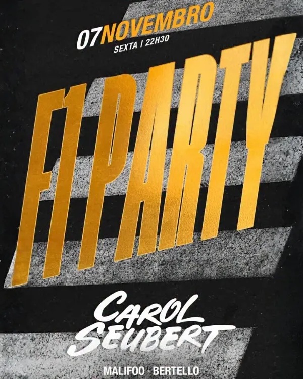[CORTESIA] F1 Party – Malifoo & Herrera Birthday | Toca | 07/11/2025