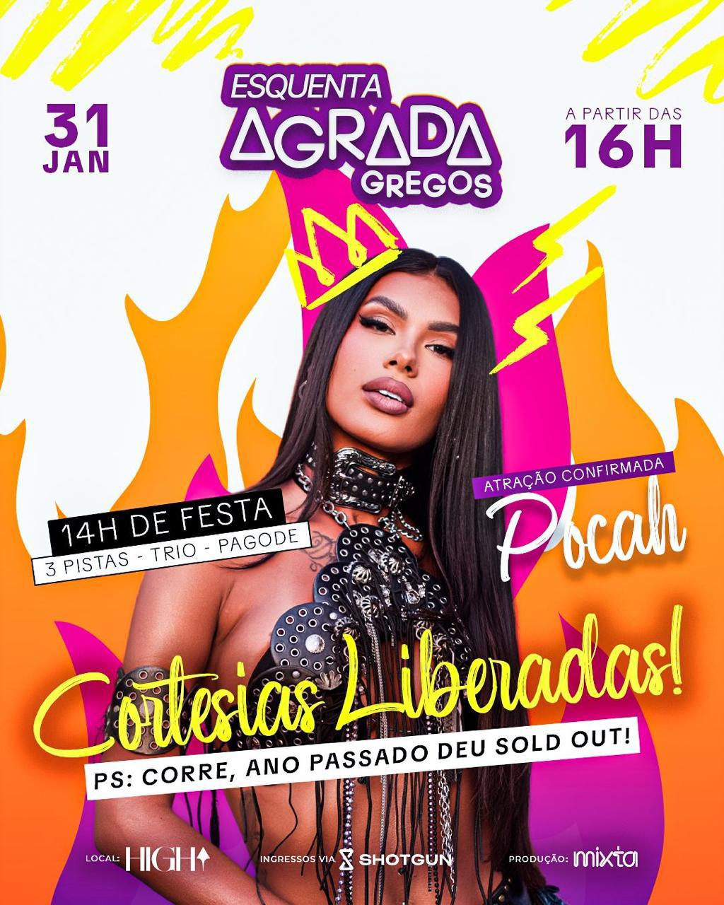 [CORTESIA] Pocah | High Club | 31/01/2026
