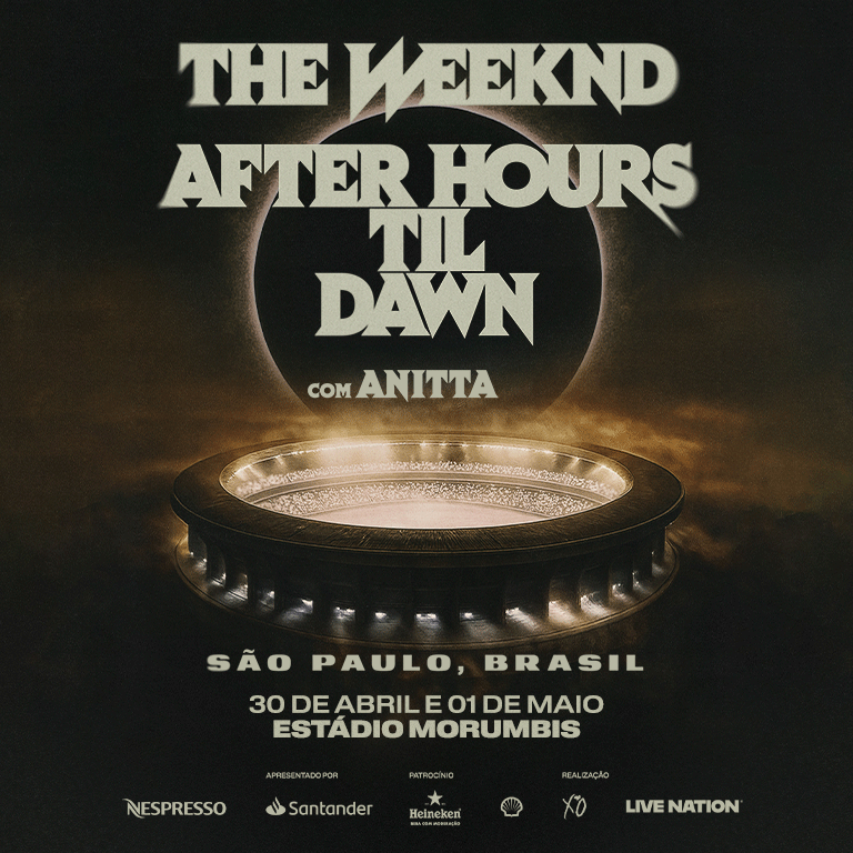 [DESCONTO] The Weeknd | Estádio MorumBIS | 30/04/2026 e 01/05/2026