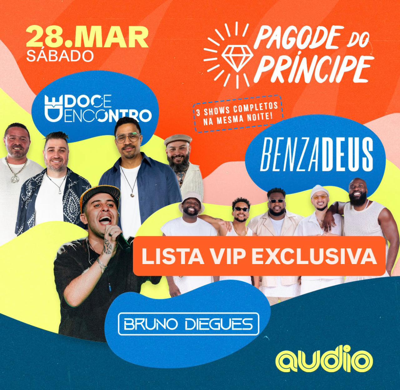 [LISTA VIP] Pagode do Príncipe | Audio | 28/03/2026