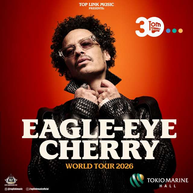 [DESCONTO] Eagle-Eye Cherry | Tokio Marine Hall | 25/07/2026