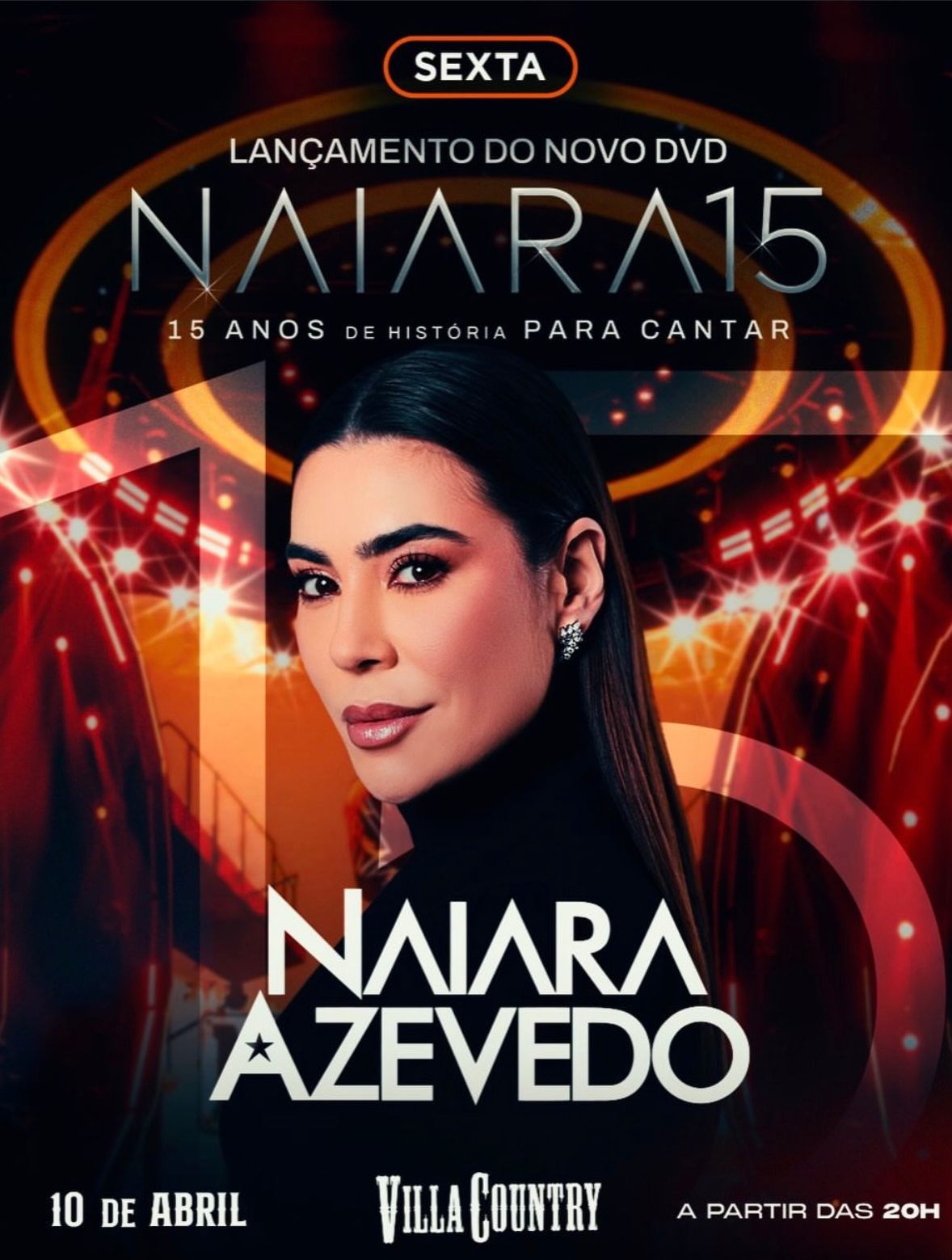 [LISTA VIP] Naiara Azevedo | Villa Country | 10/04/2026