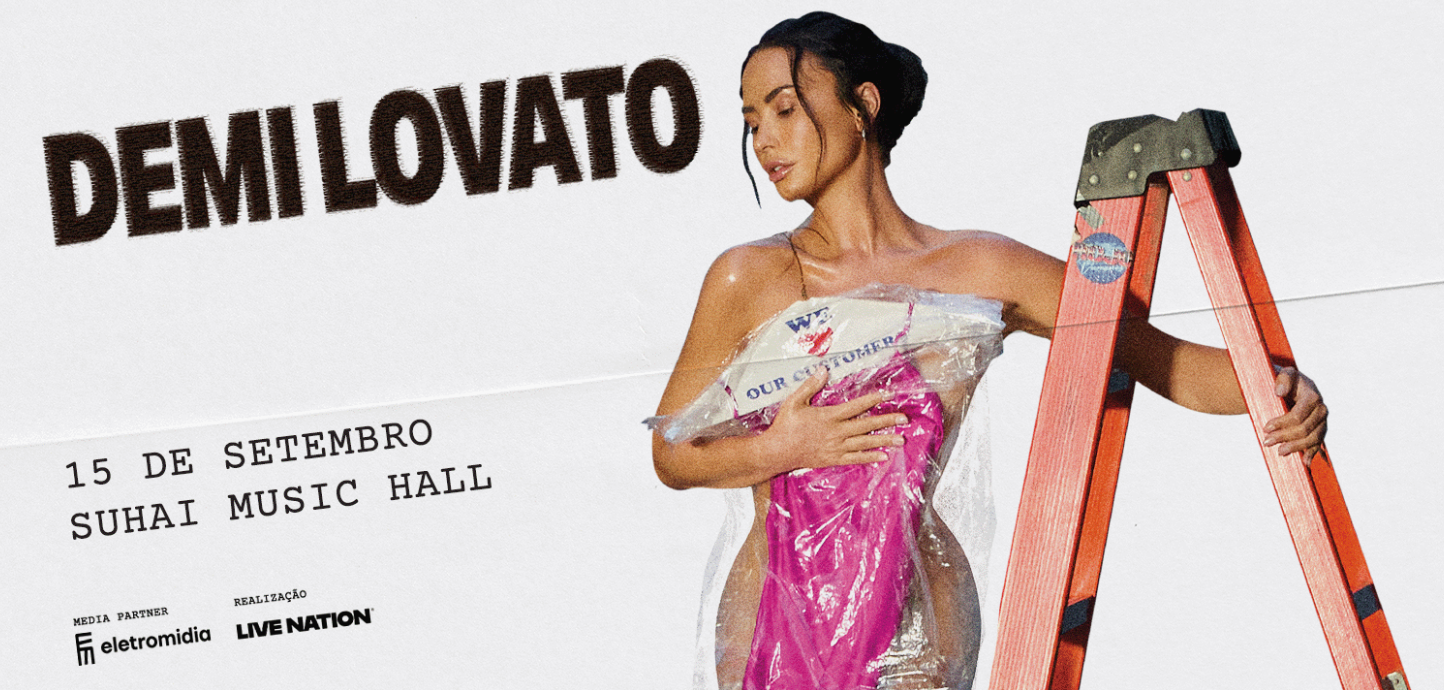Demi Lovato anuncia show solo em São Paulo com a turnê “It’s Not That Deep” em setembro de 2026