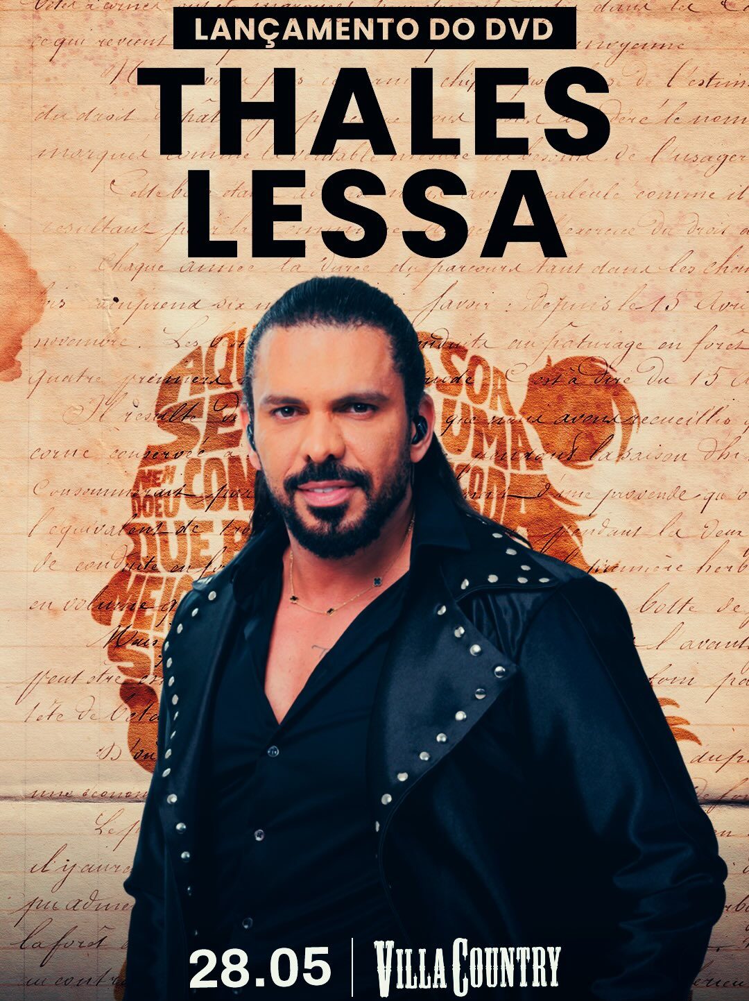 [LISTA VIP] Thales Lessa | Villa Country | 28/05/2026