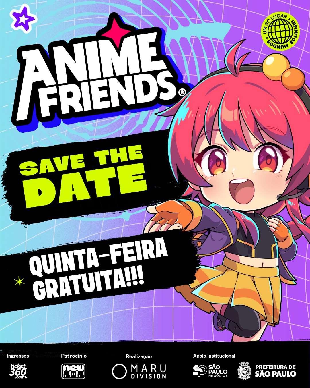[CORTESIA] Anime Friends | Distrito Anhembi | 02/07/2026