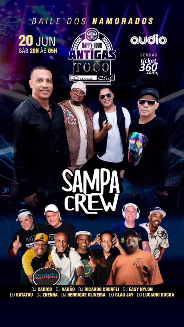 [LISTA VIP] Sampacrew | Audio | 20/06/2026