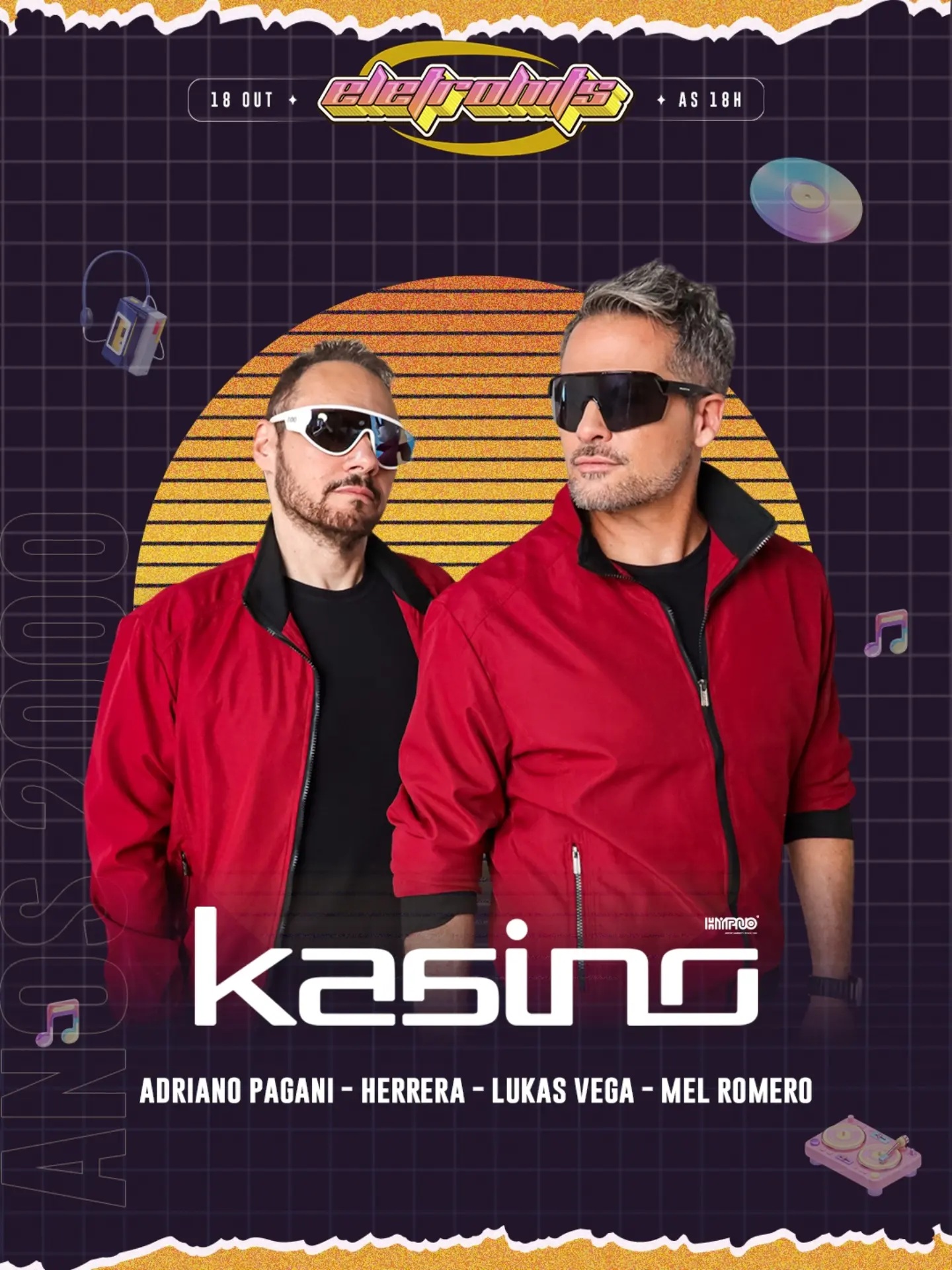 [LISTA VIP] Kasino + Adriano Pagani | Motirô Bar | 18/10/2026